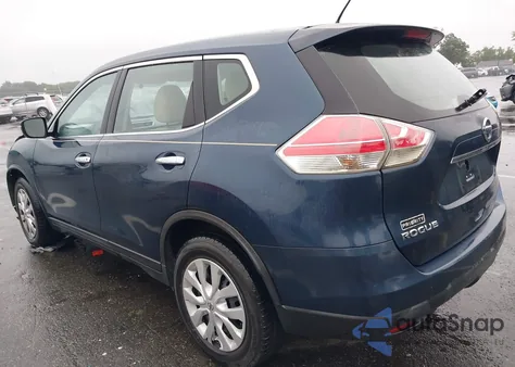 2015 Nissan Rogue S from USA, damaged, VIN KNMAT2MT1FP529677